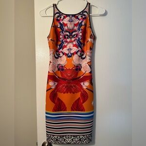 Clover Canyon Prism Orchid Neoprene Dress, size XS